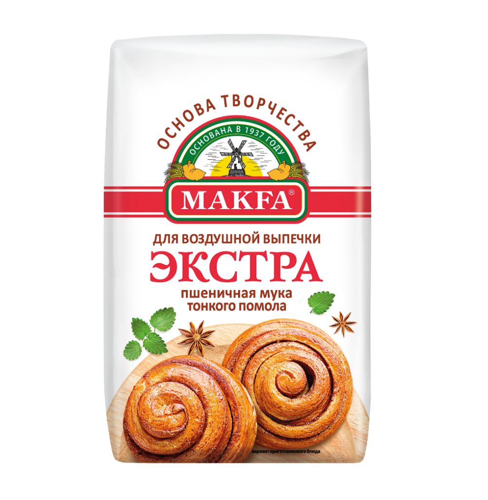 Мука MAKFA экстра 2 кг