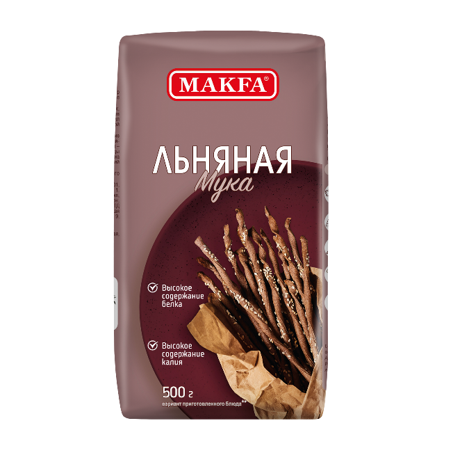 Мука MAKFA льняная 0,5 кг