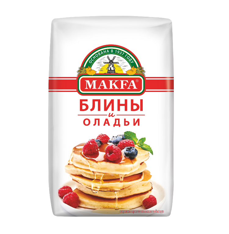 П/Ф мучной для блинов и оладий MAKFA 1 кг