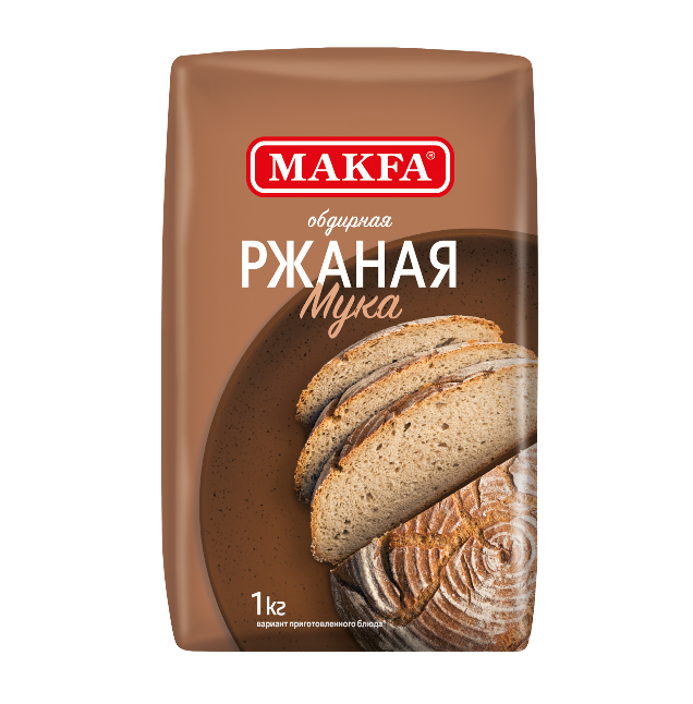 Мука MAKFA ржаная 1 кг