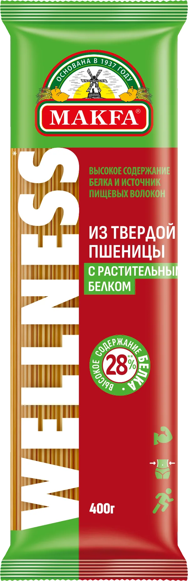Спагетти с растительным белком
